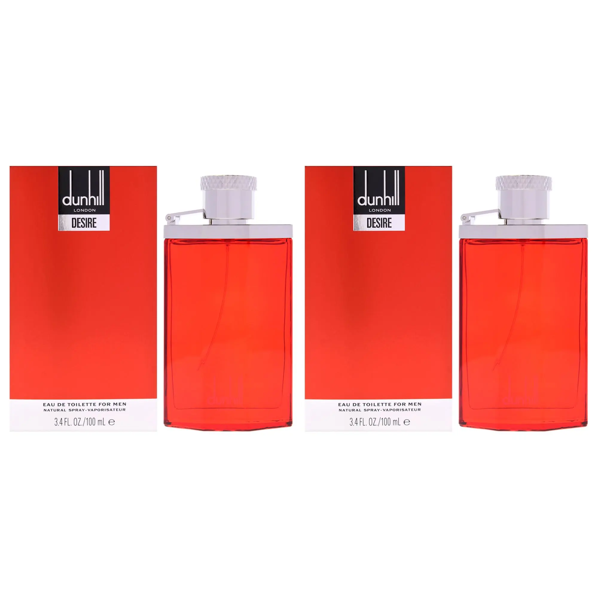 Desire by Alfred Dunhill for Men - 3.4 oz EDT Spray - Pack of 2