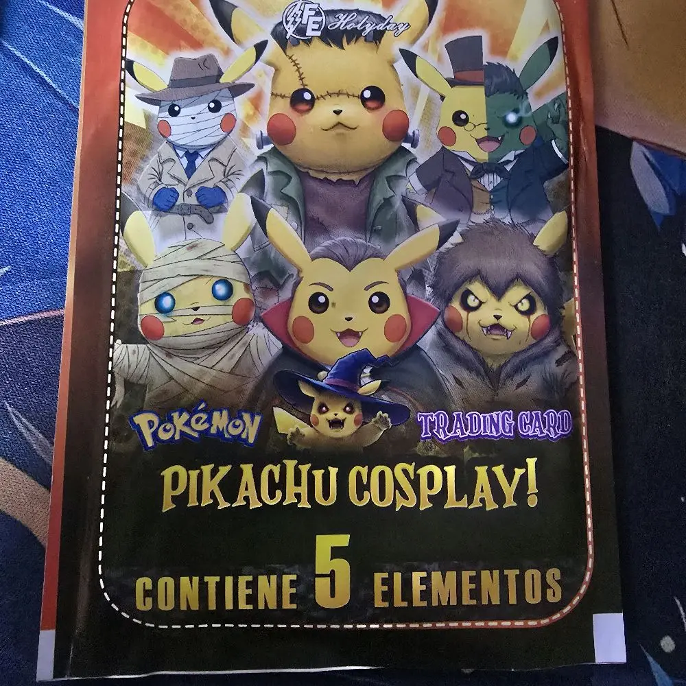 Cosplay Pack - 5 Trading Cards Featuring Unique Pikachu Characters for  Collectors and Fans Live Ripped or Sealed Pack with Chance of Rare Card -  TikTok Shop