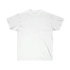 Stay Cool White Blank T-Shirt, Thin & Soft Premium Cotton Tee, Perfect for Hot Summer Days, Unisex Casual Style