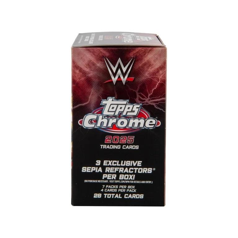 2025 Topps Chrome WWE Blaster Box