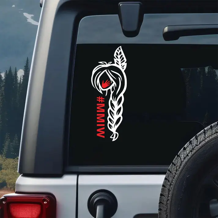 Support Indigenous Women: Missing & Murdered Awareness Sticker - Raise Awareness, Promote Action, and Empower Indigenous Communities