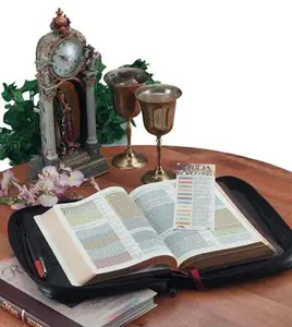 Embassy Italian Stone Design Genuine Leather Bible Cover