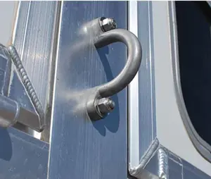 Aluminum Bolt on Tie Loop or Tie Hook Aluminum Bolt on Tie Loop or Tie Hook