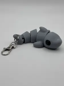Flexi Shark - Flexible Articulated Baby Shark Keychain