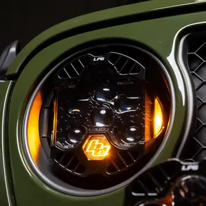 DOT LP6 LED Headlight Kit - 2018-2025 Wrangler JL; 2020-2025 Gladiator JT; NOTE w/LED Headlights