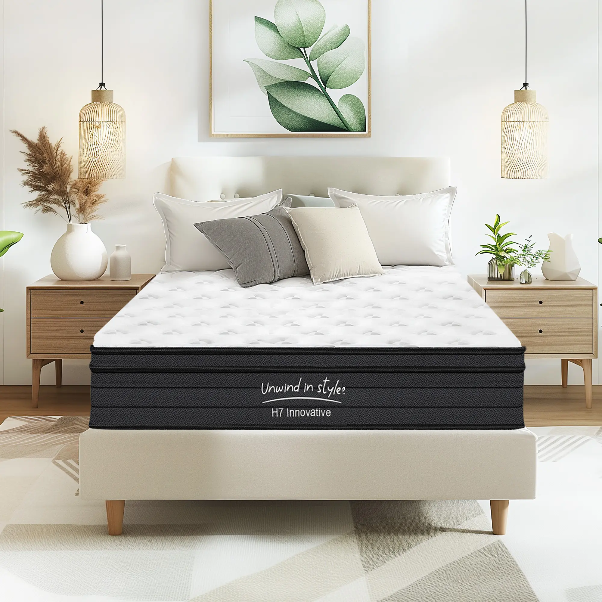 12inch Twin 75"L x 39"W 