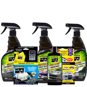 Wipe New Headlight & Trim Restoration Kit for Car Exteriors, Restore Clarity, Color & Shine