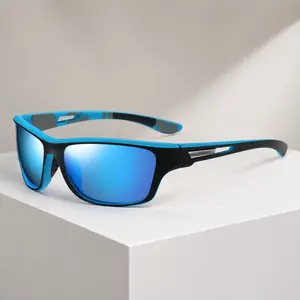 Polarized Sports Sunglasses for Men Women, UV400 Anti Glare Wrap Around Shades, Outdoor Driving Fishing Cycling Glasses