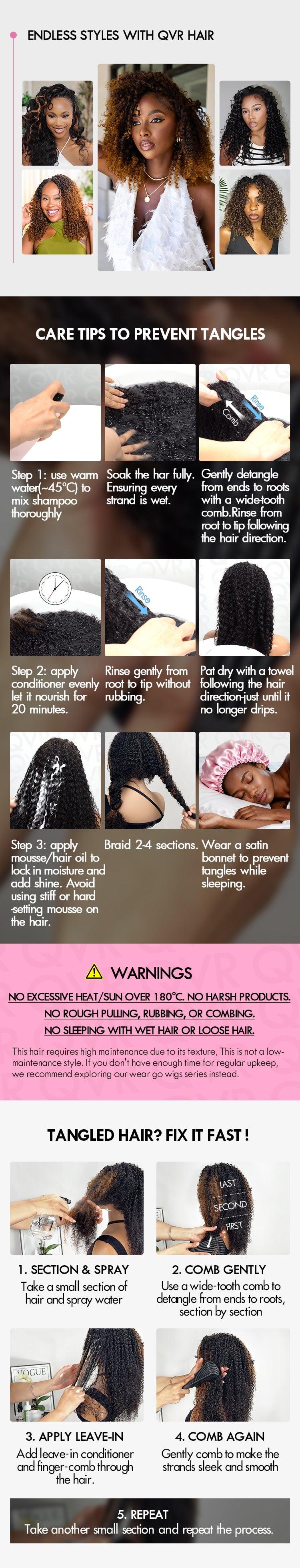 QVR Burmese Curly Crochet Hair Twist Natural Black Machine Made Feather Crochet Human Hair Extension 14-24 Inches 100% Human Hair