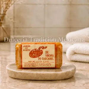 Vibora De Cascabel 5.3oz Barra De Lipieza Para Cara Y Cuerpo