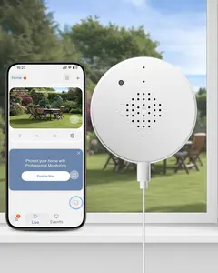 3MP 2K Window Camera, WiFi6 Indoor Camera for Home Security, with Full-Color Night Vision, AI Person/Vehicle/Motion Detection, 24/7 Recording, Easy & Quick Install, Replaces Outdoor Cameras
