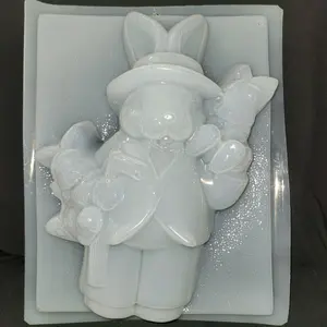 Easter Bunny Plastic Mold (LARGE)