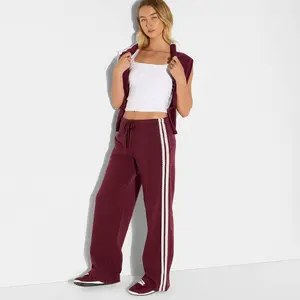 Women's Side Striped Graphic Pull-On Pants