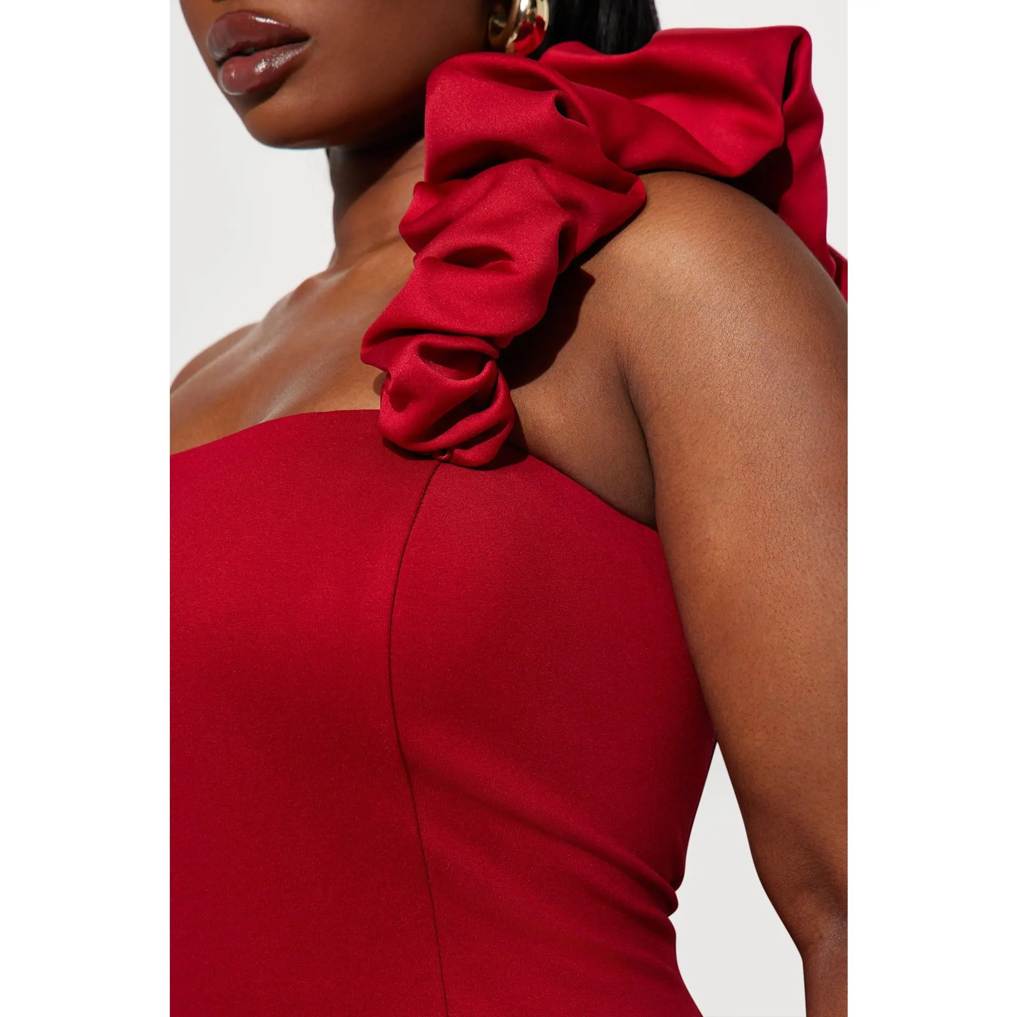 Wilma Ruffle Mini Dress - Red - TikTok Shop Wilma Ruffle Mini Dress - Red - TikTok Shop