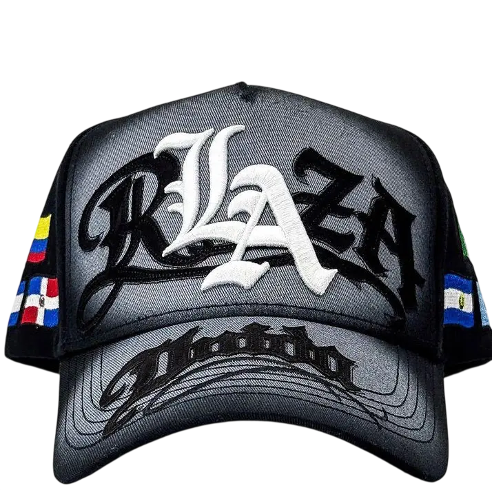 GALLO FINO BLACK SNAPBACK HAT ONLY! GFLARAZA BKGRY