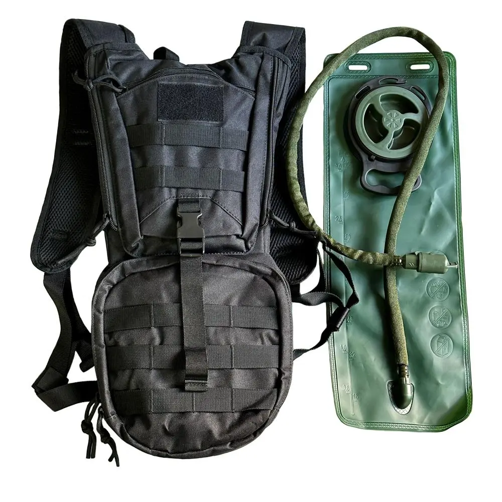 3L Tpu Water Bag, Unisex Molle Hydration Backpack, Durable Leak-Proof, Lightweight Outdoor Gear, Ideal for Hiking, Cycling, Running, Climbing