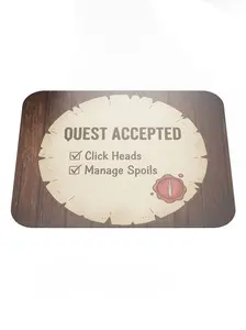 The Daily Quest Board Mouse Pad | Gaming Mouse Pad