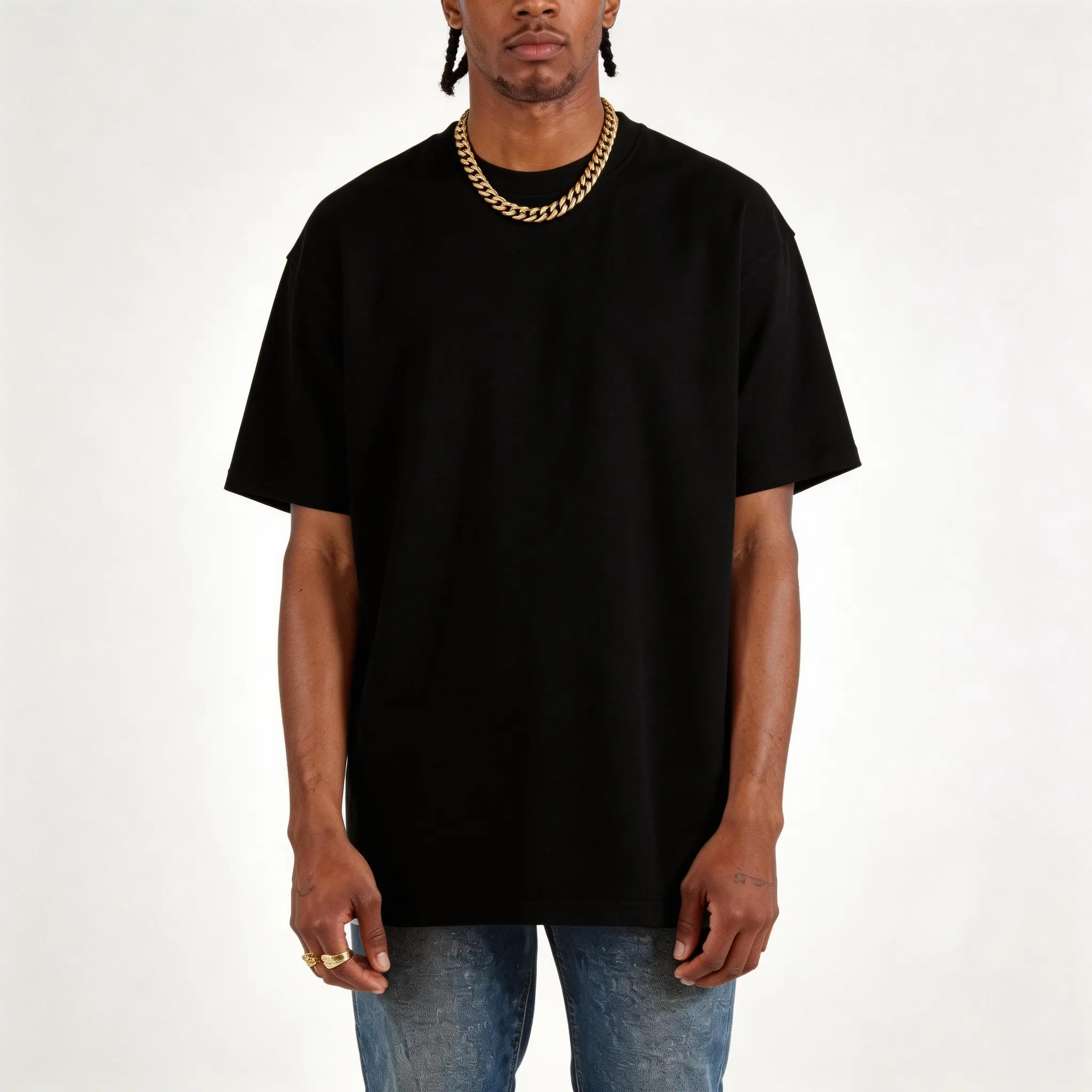 Men‘s/Women’s Plain T-Shirt Multi-Pack 100% Cotton, Black White Gray. Basic Tee Multipack. QTY: 1/3