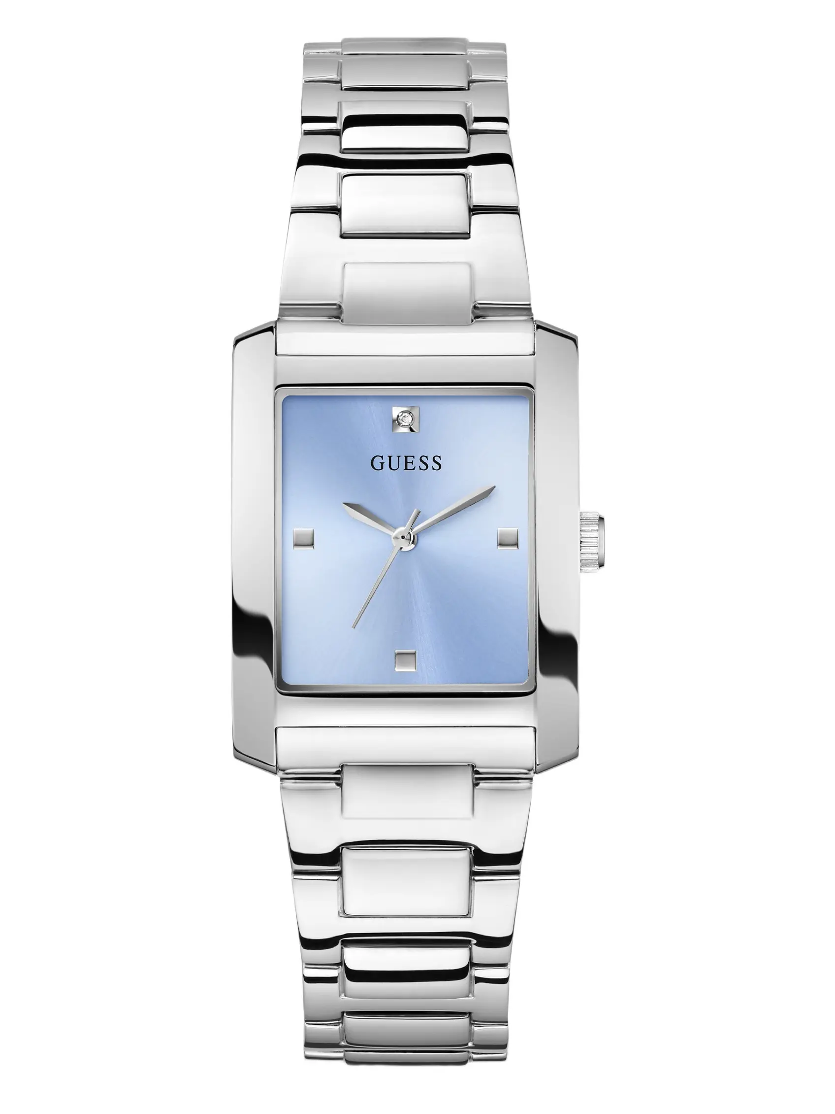 GUESS Female Silver-Tone Analog Watch