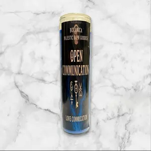 Open Communication intention candle