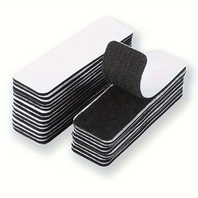 Velcro, Hook Loop Tapes, high viscosity Self Adhesive invisible Velcro, suitable for home, office, car interior, shelving, cable management, Double Sided Tape