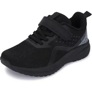 Little Big Kids Wide Toe Box Tennis Shoes Athletic Running Sneakers for Boys and Girls