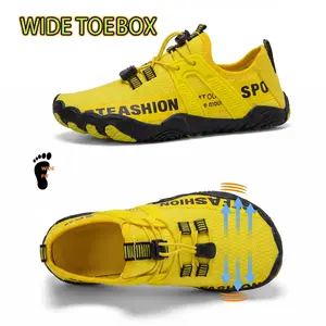 Women’s Wide Toe Box All-Season Water Shoes, Breathable Quick-Dry Water-Resistant Sneakers, Durable Non-Slip Footwear for Rainy Days, Beach, Camping & Daily Wear, Comfortable Low-Top Trainers