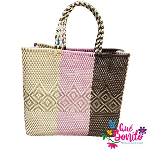 Extra Large Shopping Tote Hand Woven with Handle