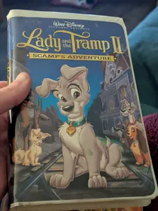 Lady and the Tramp 2 VHS tape