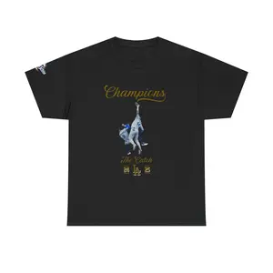 The Catch - Dodgers 2025 World Series Champions Back 2 Back T-Shirt | Los Angeles Baseball Tee
