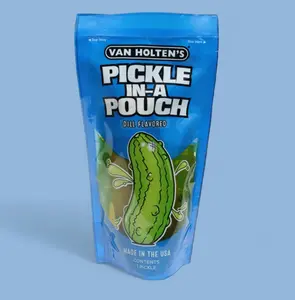 Van Holten's Pickle-In-A-Pouch-Dill Pickle, Hot And Sour Varieties 1/12 Pack Made in the USA Instant Pickled Snack