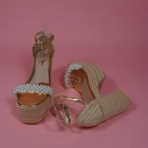 Almendra High Quality Colombian Sandals 16 cm Height Lightweight Comfortable Elegant Thin Foot Jute Material Handcrafted with Adjustable Buckle Closure