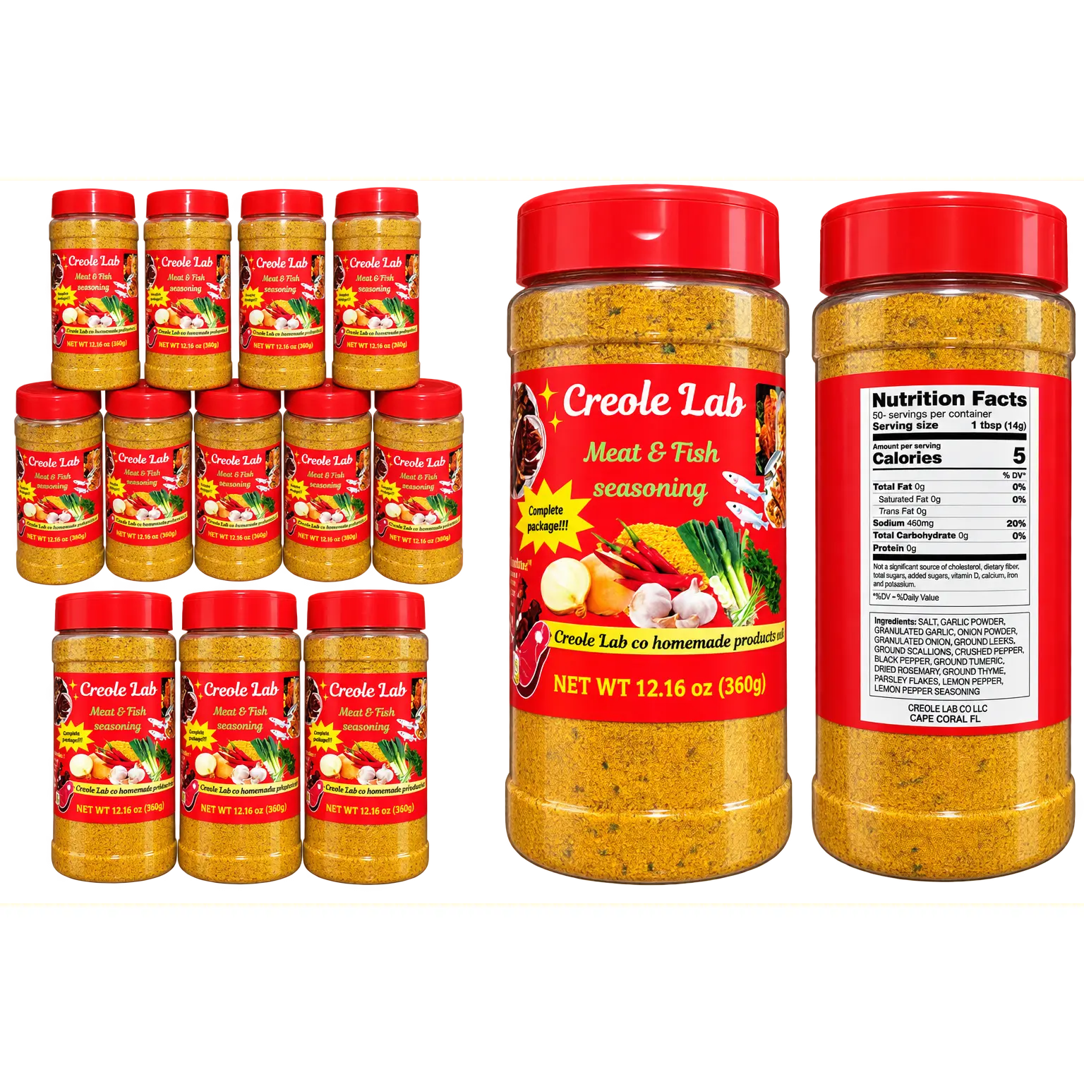 creole meat and fish seasoning