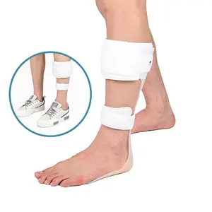 Stops Foot Drop! Patented Dual-Strap Half Sole AFO Brace – Fits INSIDE Shoes – Stroke & MS Relief, Healthcare