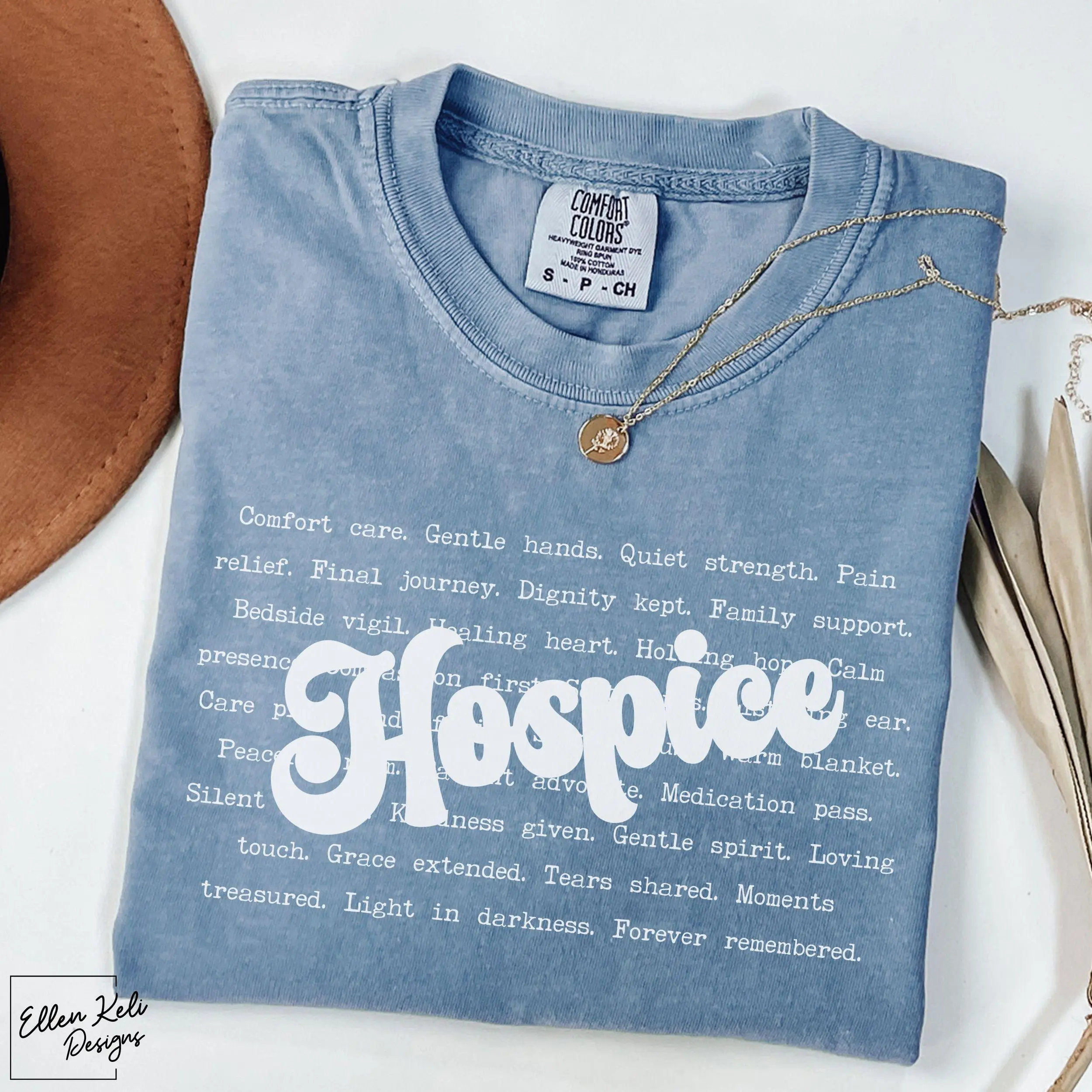 Hospice Nurse Shirt, Hospice RN Tee, Nurse Appreciation Week Shirt, Gift for Nurse, Registered Nurse CNA LPN Comfort Apparel