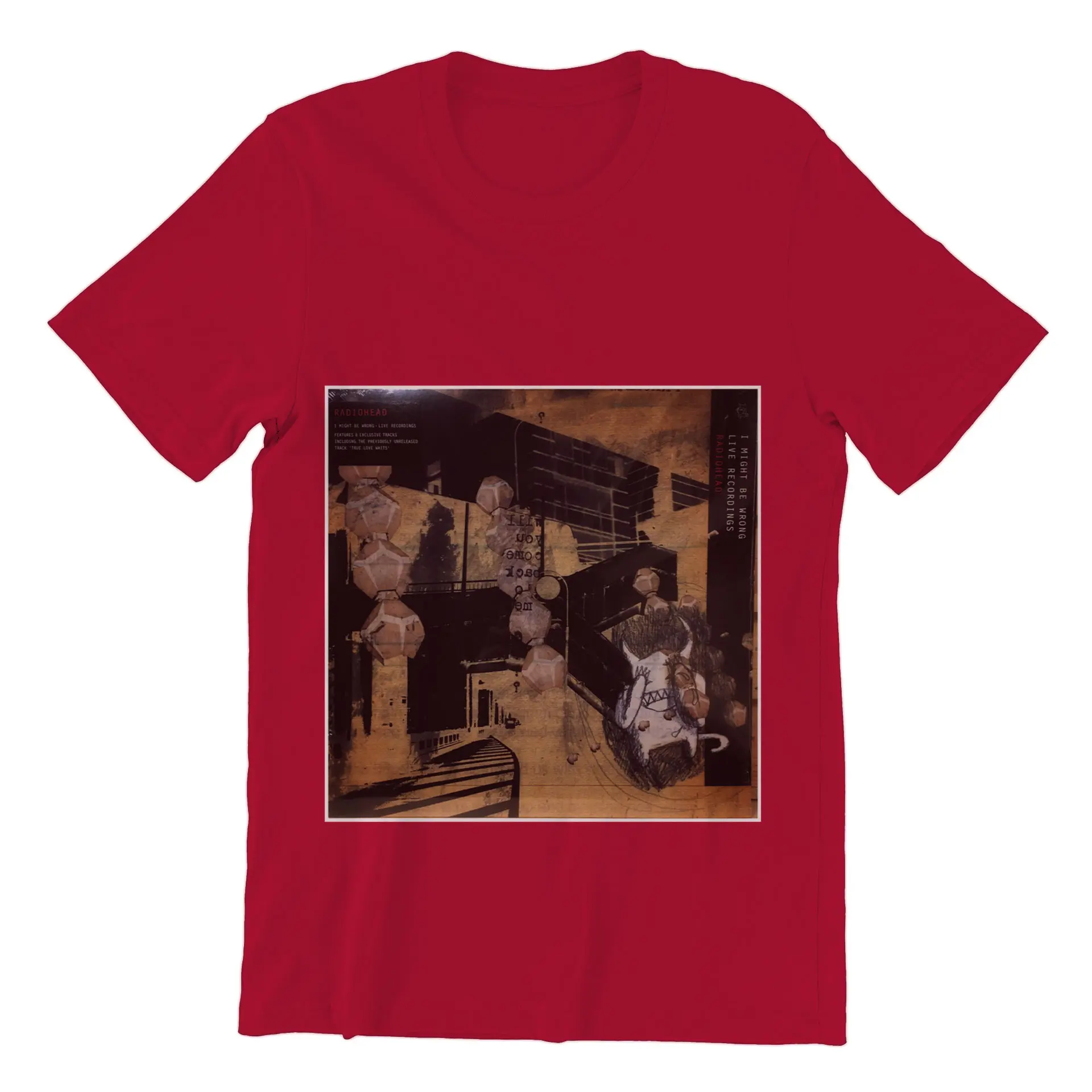 GonMall I Might Be Wrong Live Recordings T-Shirt, Music T-Shirt, Music Unisex Shirt, Best Gift For Radiohead Fans