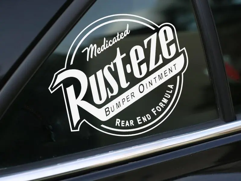 Rusteze Decal, Cars decal, Mater, Car Decal, Wall Decal, Laptop Decal, Vinyl Decals, Vinyl Decal, Stickers, Gifts, For Her, For Him