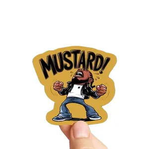 Mustard on the Beat Sticker | Say, Drake… Feel That? | Kendrick-Approved | Not Like Us Vibe | A must-have for Collectors who Get the Message