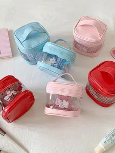 High-Value Lipstick Bag Makeup Pouch Small Handbag, PVC Waterproof Cute Mini Portable Storage Bag, Stylish and Compact Cosmetic Organizer