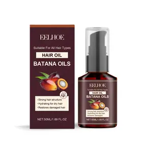 EELHOE Batana Hair Oil Hair Care Improve Dry Hair, Smooth And Glossy Hair Essence Oil Haircare Jojoba Repair Hydrate