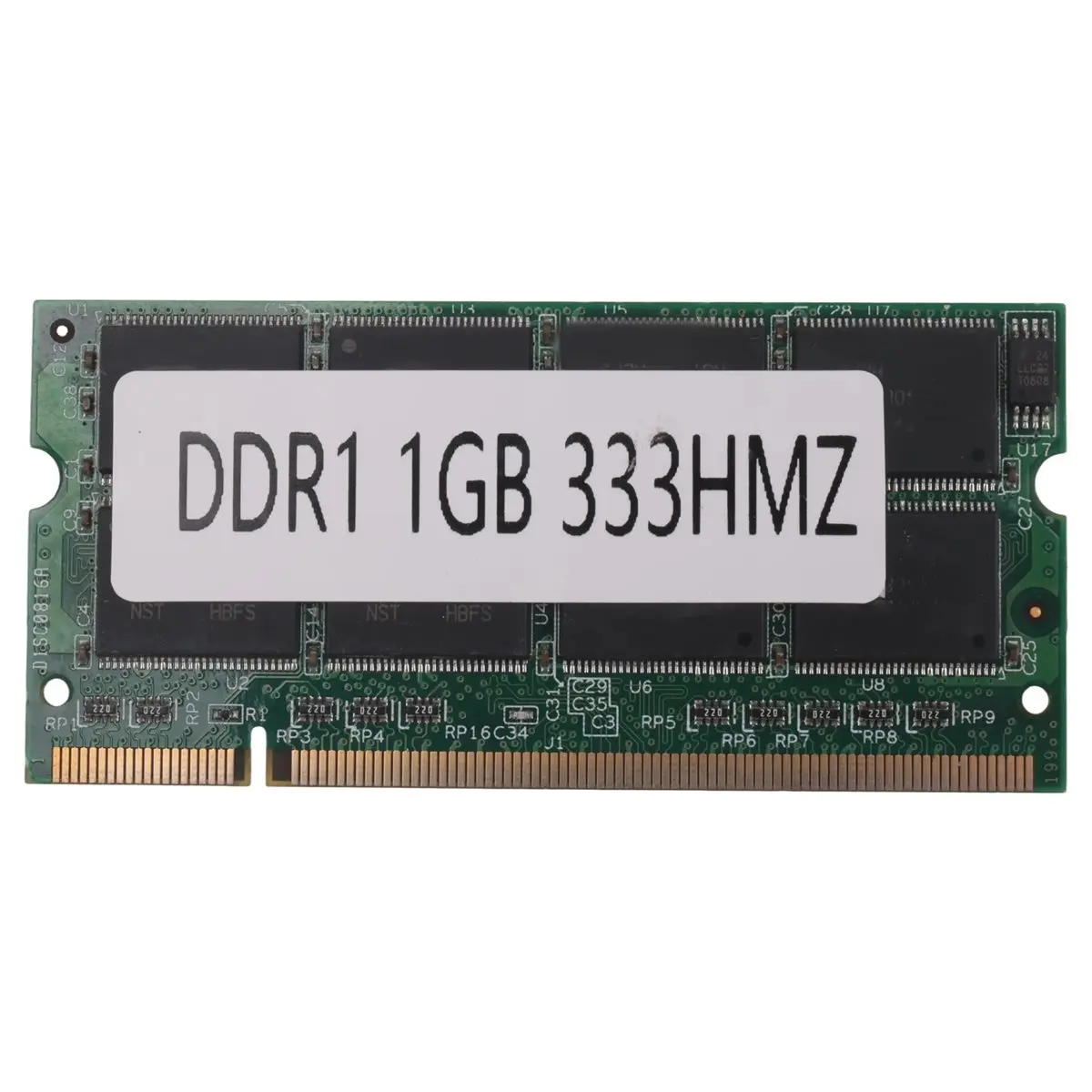Notebook DDR1 1GB SO-DIMM Memory RAM Module - 200PIN, Unbuffered, PC2700 333MHz, 2.6V, Compatible with All Brand Motherboards (Household Appliance Accessory), Laptop Ddr1 1Gb