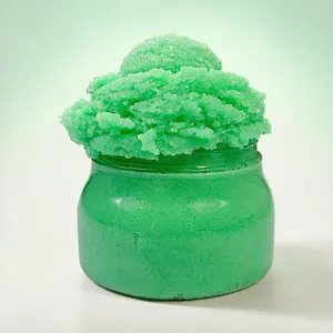 CitrisSan Coconut Lime Sudsy Body Scrub - Aloe Vera Infused, Gentle Foaming Fragrance Cosmetic Cleanser, 10 oz Overfilled to 13 oz, Normal Skin Daily Care Product
