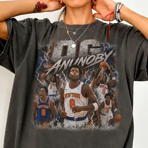 OG Anunoby Vintage Graphic T Shirt, Retro Basketball Fan Tee, Bootleg Style Sports Shirt, Streetwear Apparel Gift For Men Women