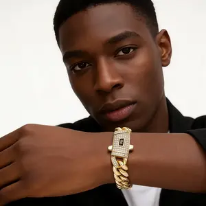 14K Gold-Plated Cuban Bracelet