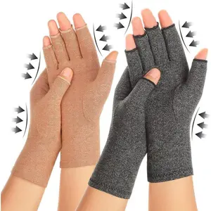 2 Pairs Arthritis Compression Gloves for Women Men, Carpal Tunnel Pain Relief, Fingerless for Typing Both Hands ( Small Pack )(Raincoats)(Sheets)