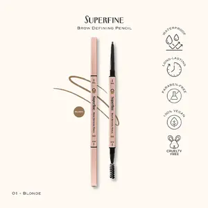 [OZLAB] Microblade Brow Pencil Ultra-Fine Tip Waterproof & Vegan Natural Hair-Like Strokes Longwear 0.08G/0.002 FL.OZ