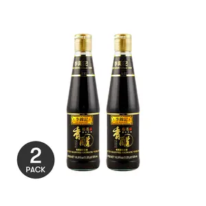 LEE KUM KEE Hong Kong Premium Flavor Vinegar 2 Pack 500ml - No Additives, Authentic Taste