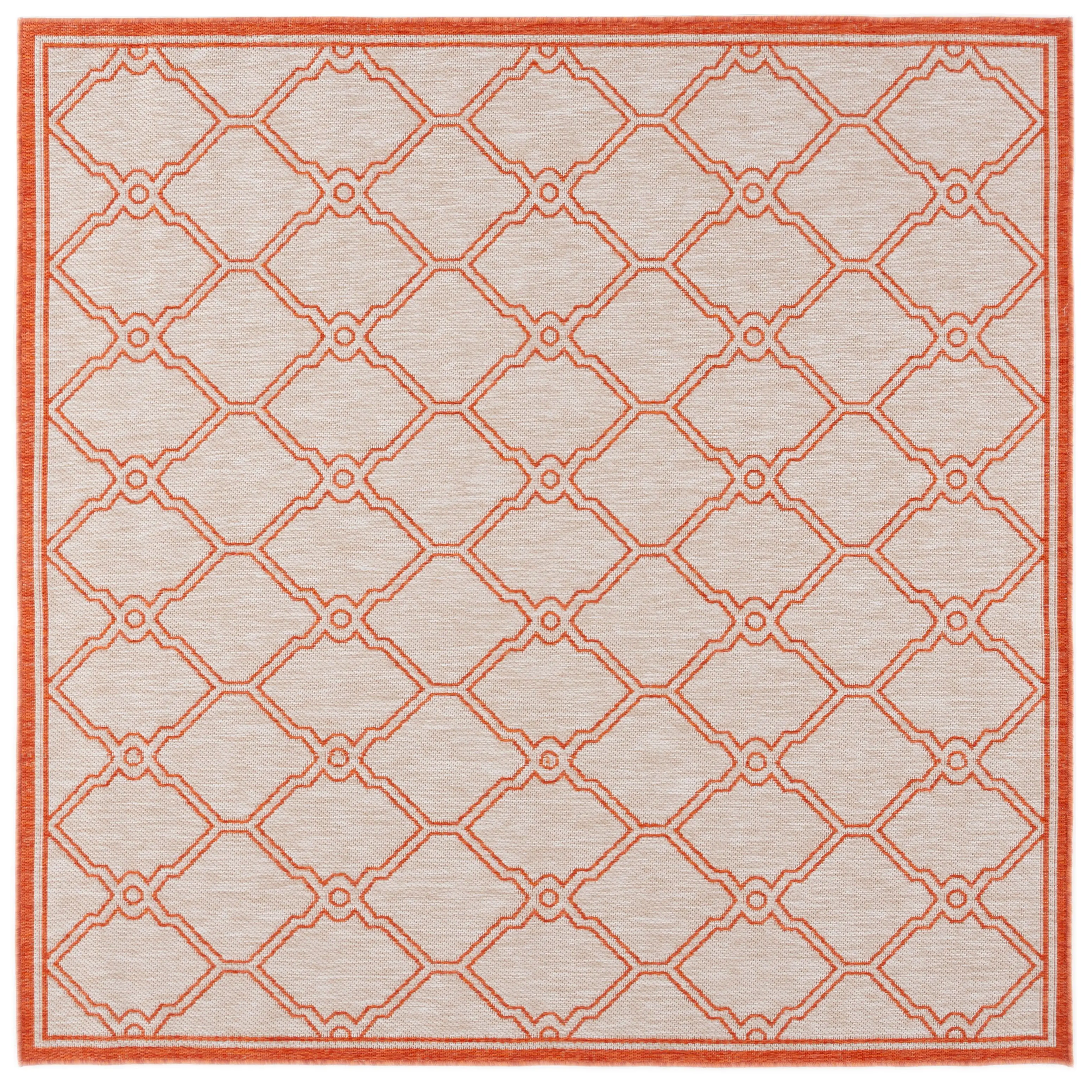 Beach House Casbah 6'-7" x 6'-7" Outdoor Rug byValerie