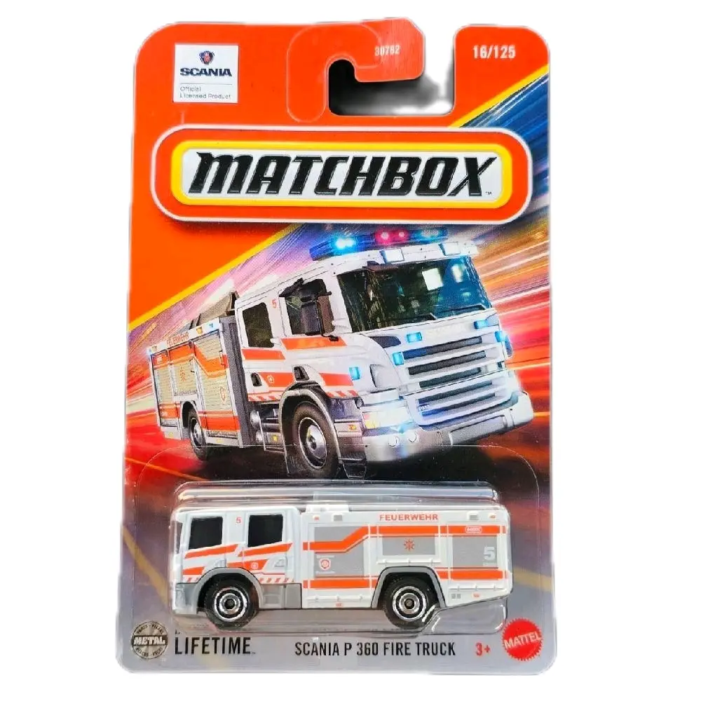2025 Matchbox Scania P 360 Fire Truck