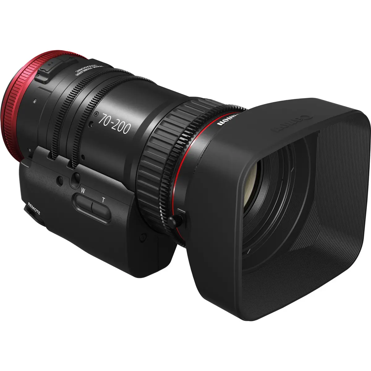 Canon CN-E 70-200mm T4.4 Compact-Servo Cine Lens, Smooth Operation, Durable Build, for Canon EF Mount Cameras